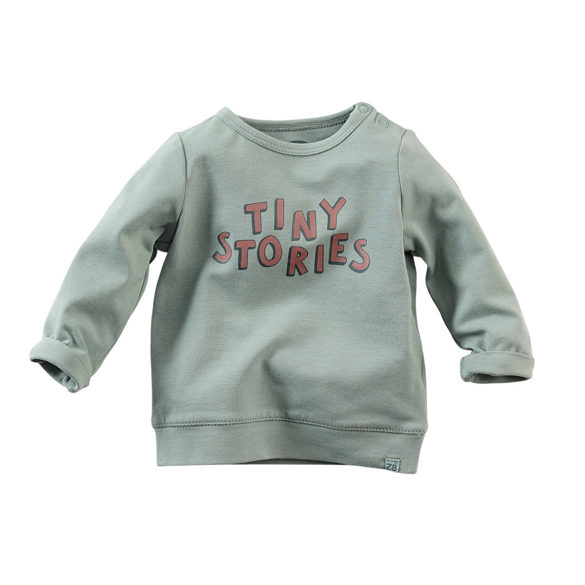 Babys Longsleeve Azul van Z8 in de kleur Soft sage in maat 74.