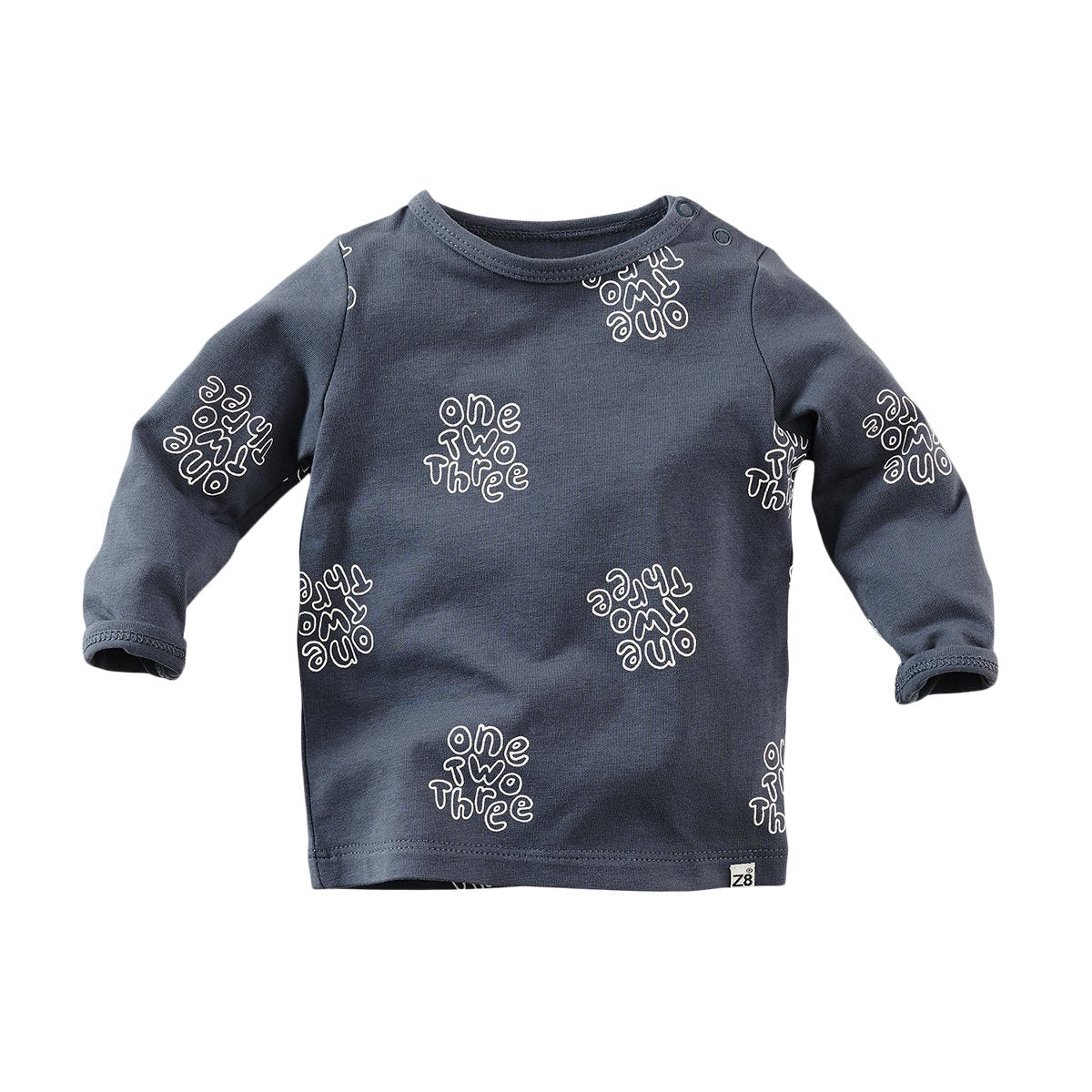 Babys Longsleeve Negros van Z8 in de kleur Nighty knight/AOP in maat 74.