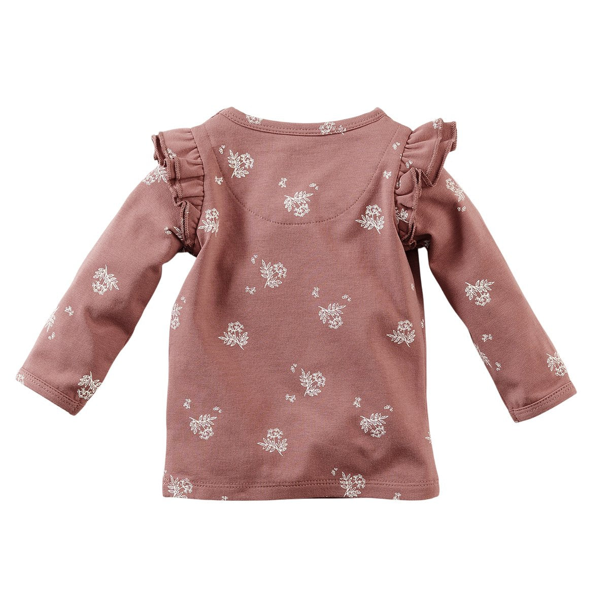 Babys Longsleeve Palawan van Z8 in de kleur Red rust/AOP in maat 74.