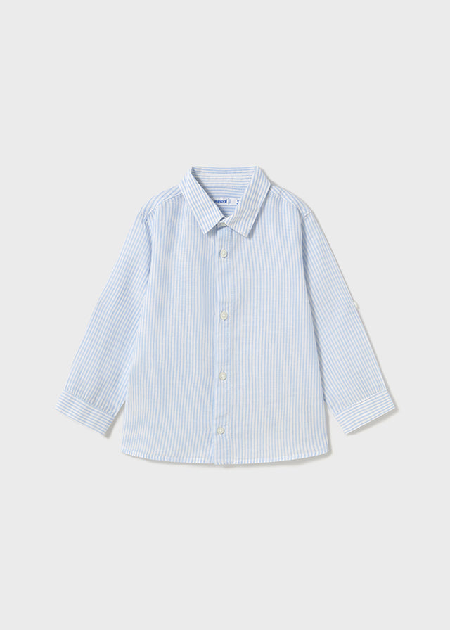 Mayoral L/s linen shirt
