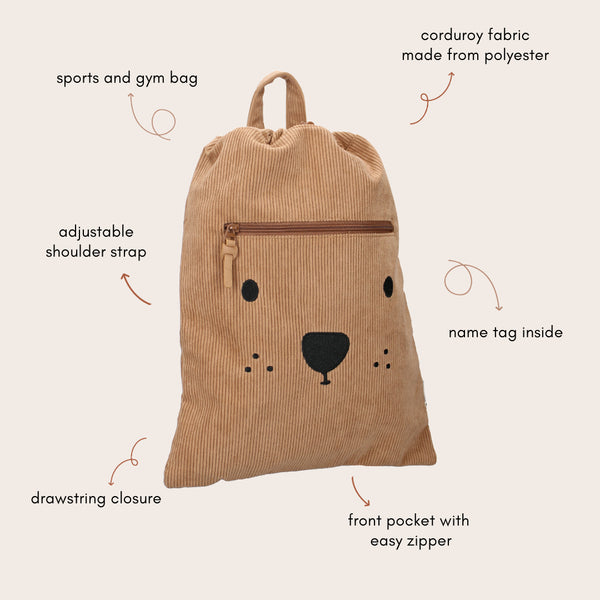 Kidzroom Gymtas Beary Excited