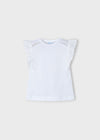 Mayoral S/s crochet t-shirt