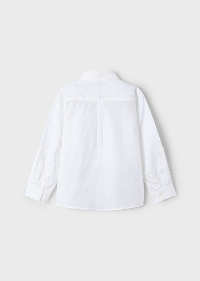 Mayoral Linen l/s shirt