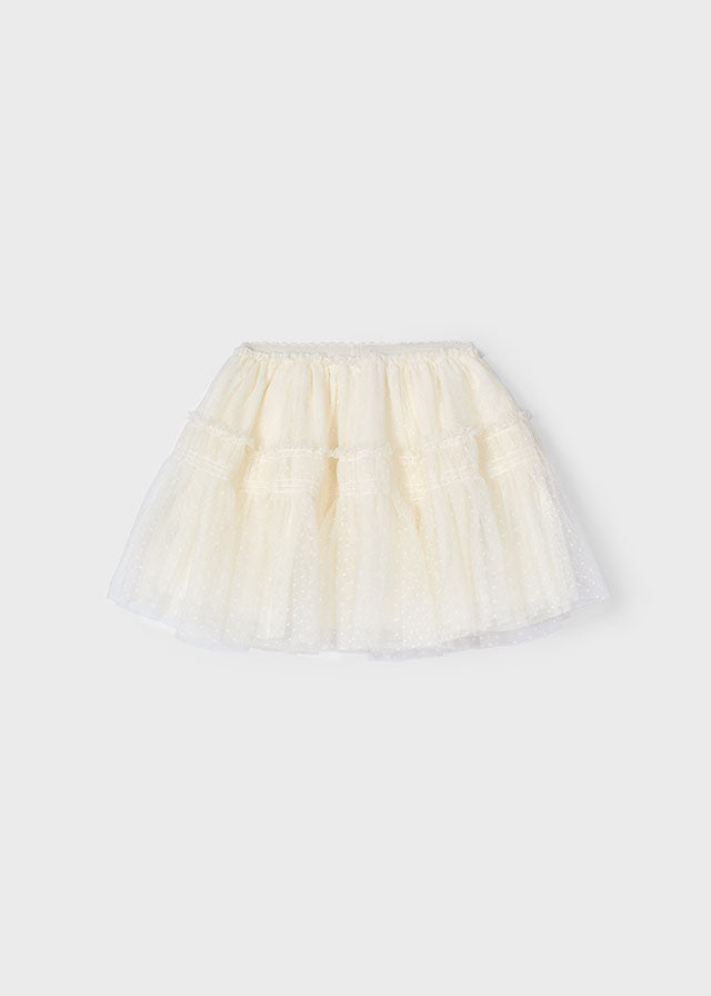 Mayoral Plumeti tulle skirt