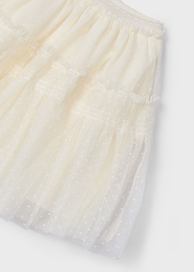 Mayoral Plumeti tulle skirt