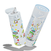 IZY Kids Thermos Bottle - Blue Machines - 350ML To-Go Insulated Water Bottles