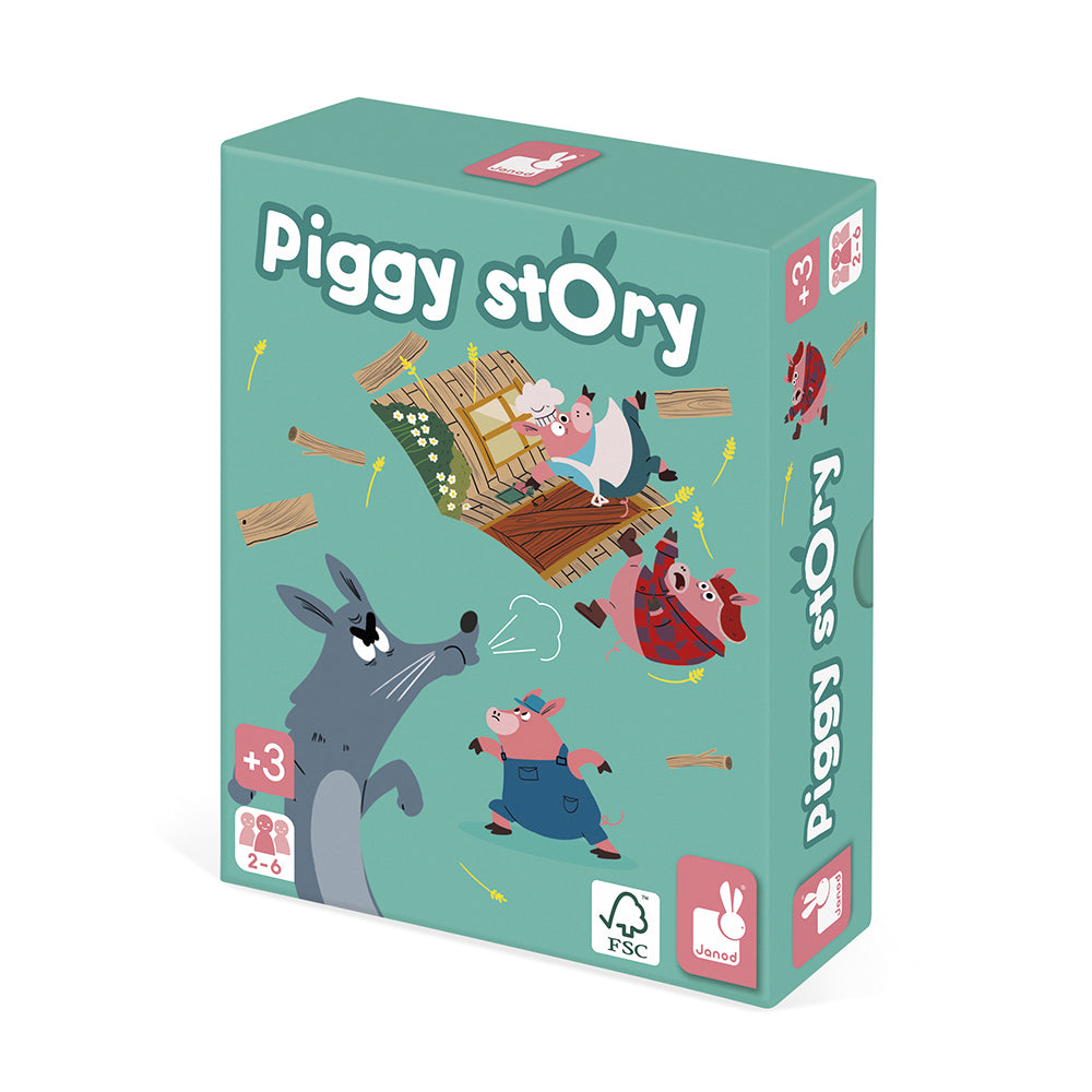 Janod Game - The 3 little pigs