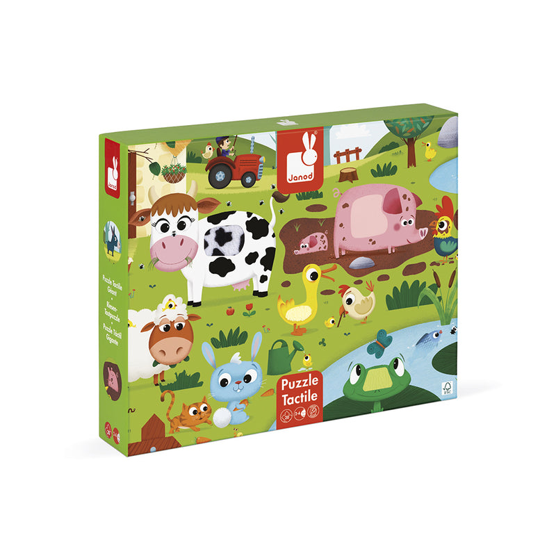 Janod Voelpuzzel - Boerderijdieren