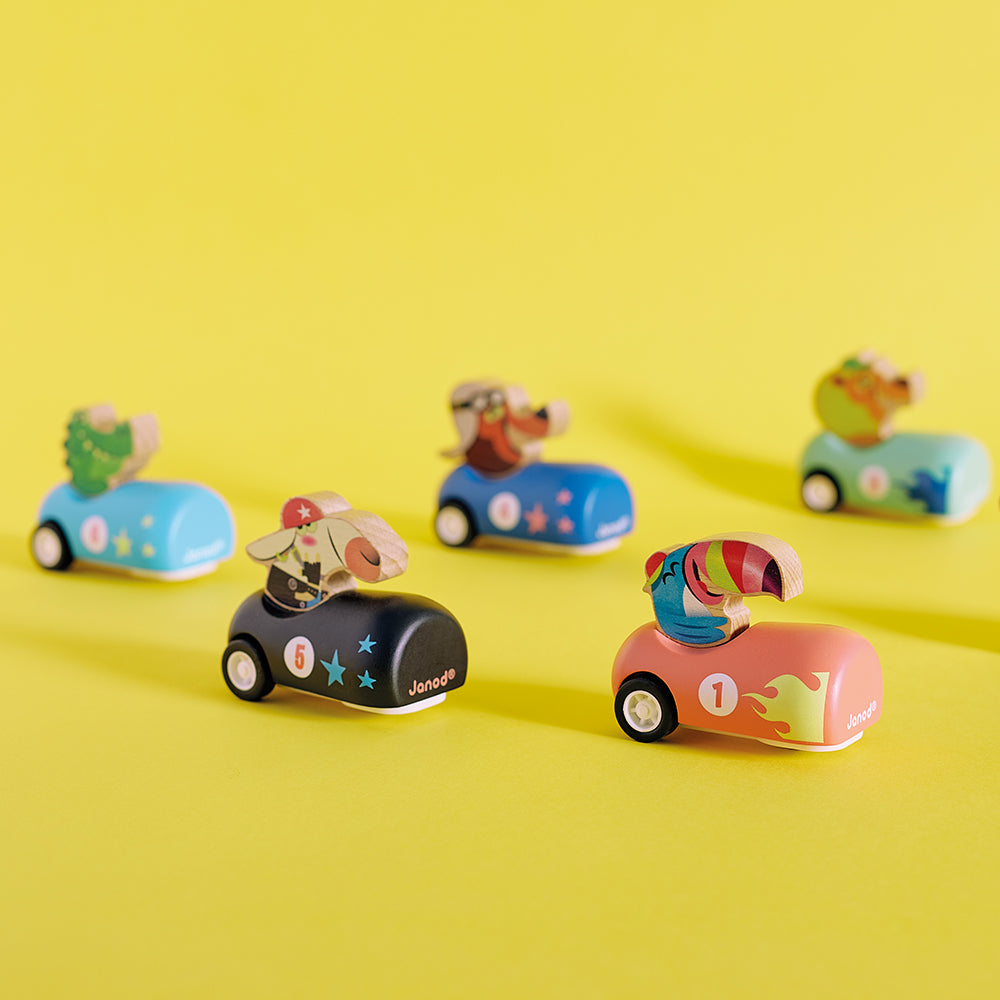 Janod Applepop - Auto pull back