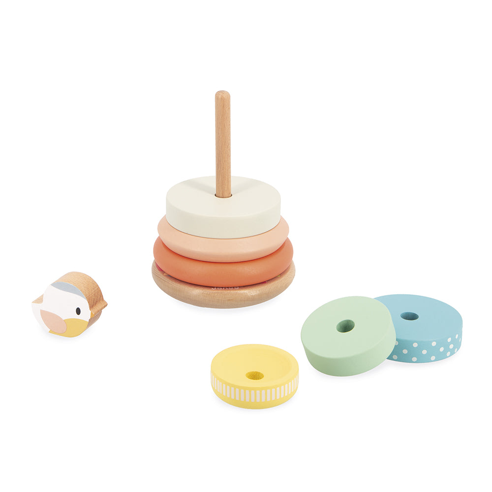 Janod Pure - Stapeltoren Vogeltje