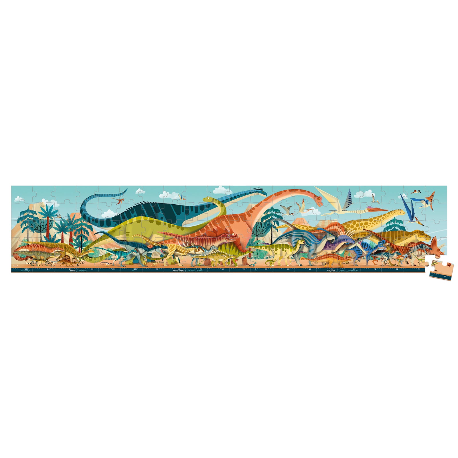 Janod Puzzel - Panorama Dino
