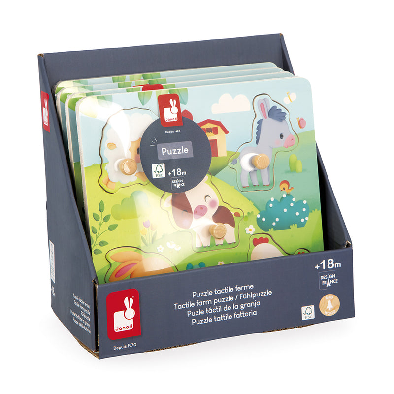 Janod Puzzel - Voelpuzzel boerderij