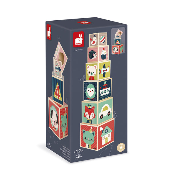 Janod Stapeltoren baby forest