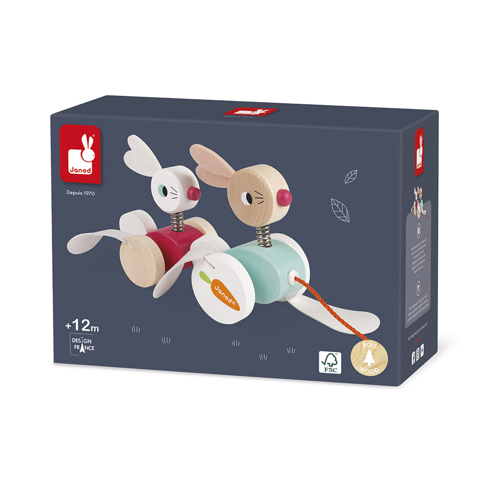Janod Zigolos - Trekfiguur konijnen