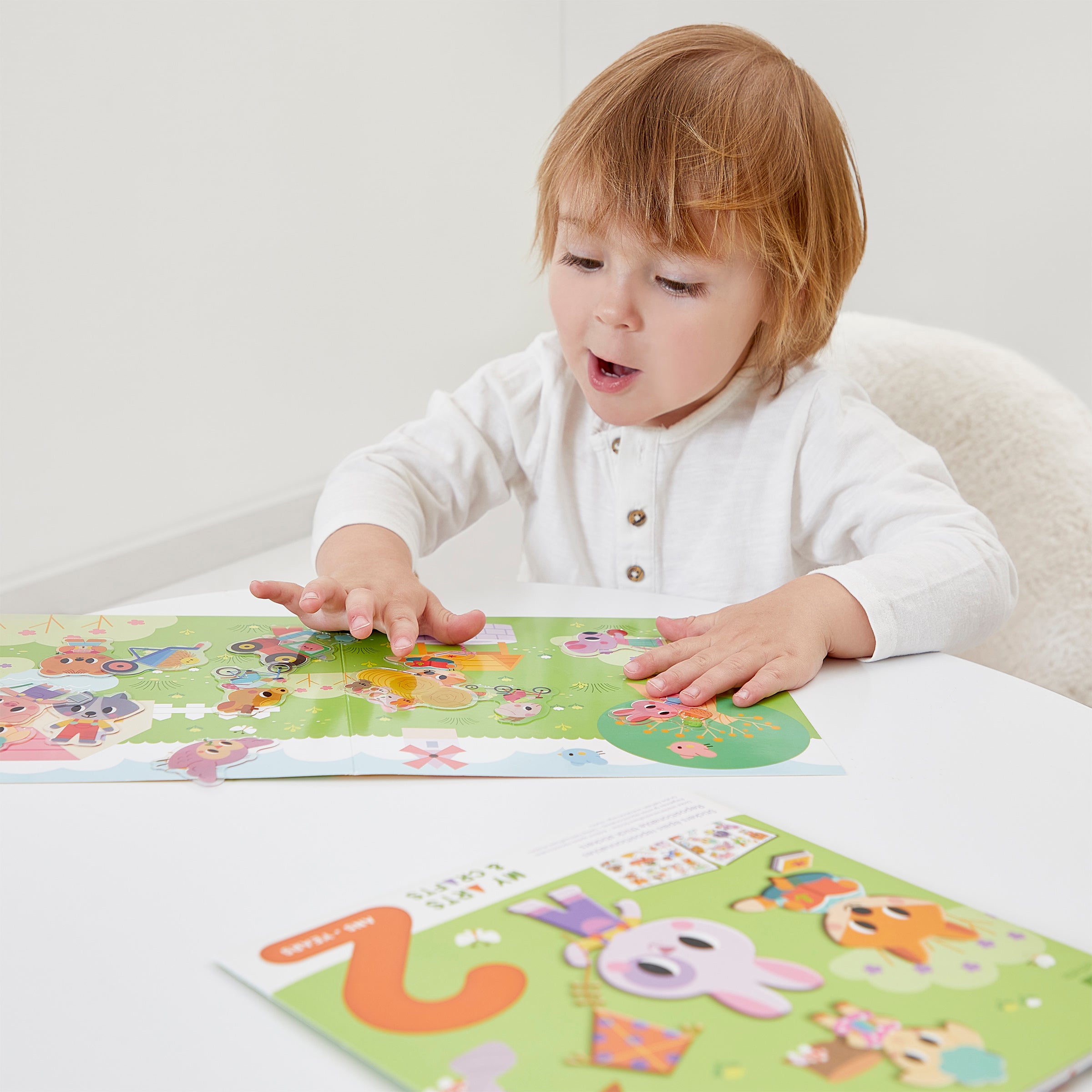 Janod Atelier - Dikke herkleefbare stickers