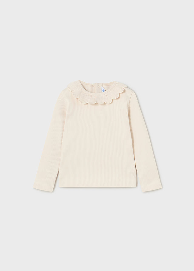 Mayoral L/s ribbed shirt