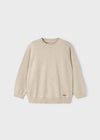 Mayoral Basic cotton jumper w/round