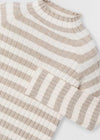 Mayoral Rib mockneck sweater