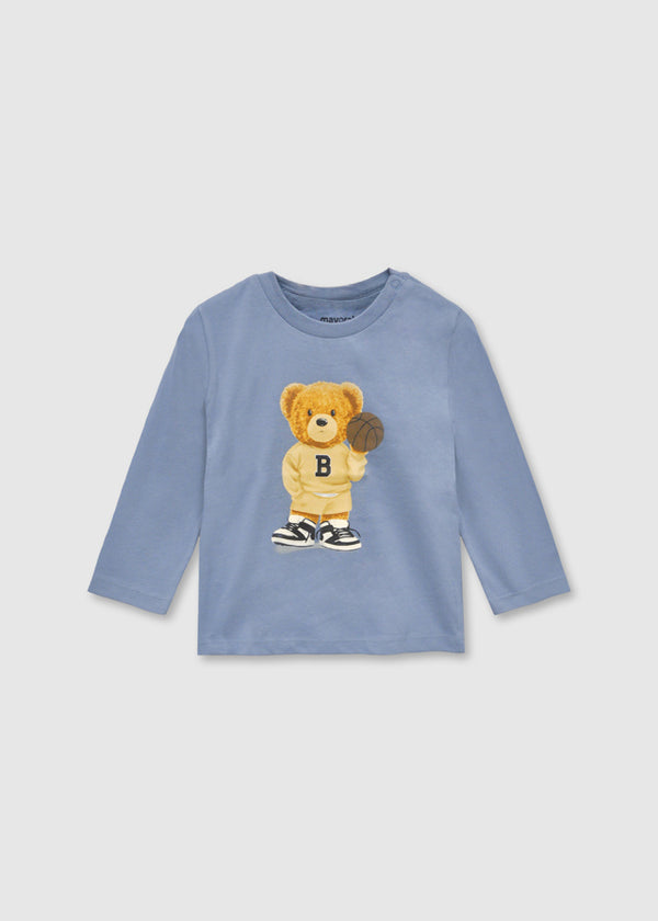 Mayoral L/s shirt bear