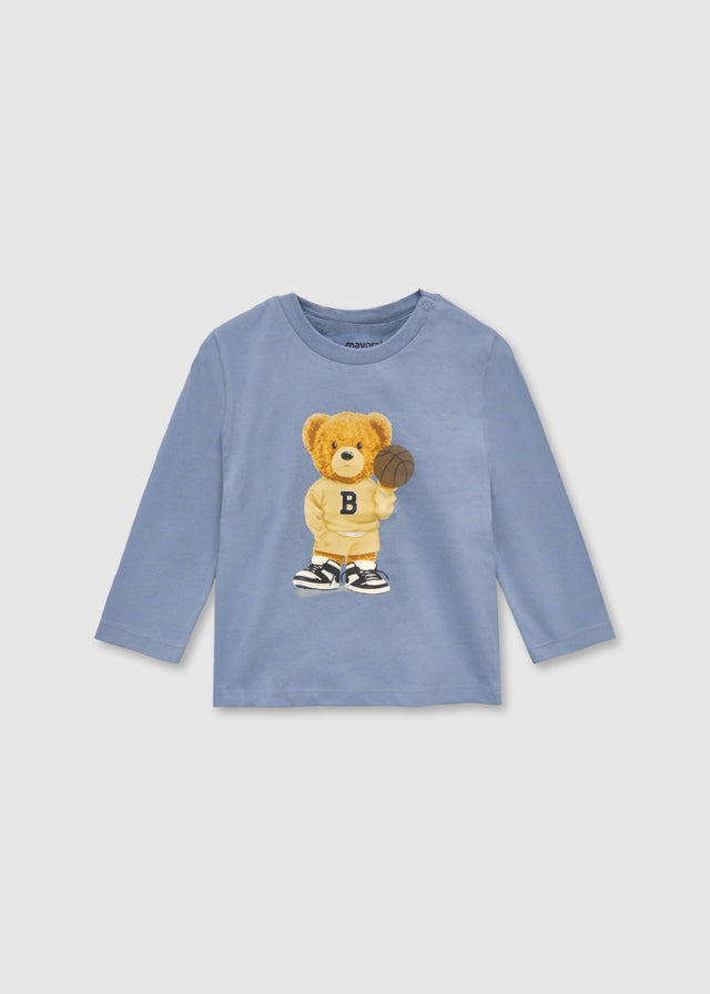 Mayoral L/s shirt bear