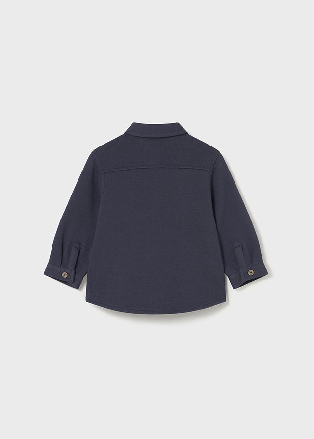 Mayoral Double knit overshirt