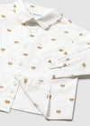 Mayoral L/s shirt AOP Bears