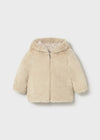 Mayoral Reversible faux fur jacket