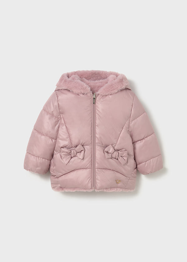 Mayoral Reversible faux fur jacket