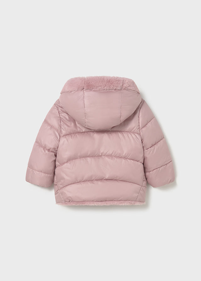 Mayoral Reversible faux fur jacket
