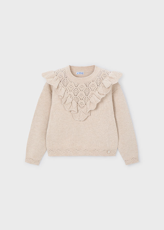 Mayoral Open knit sweater