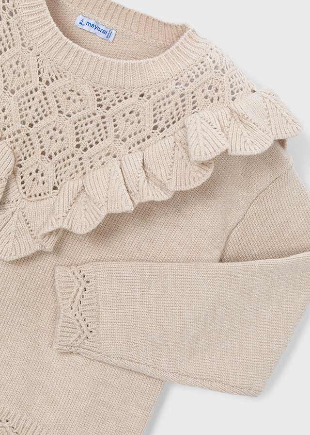 Mayoral Open knit sweater