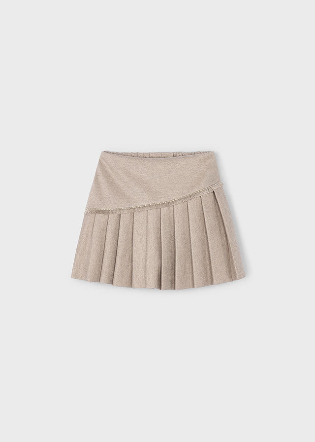 Mayoral Pleated knit skort
