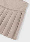 Mayoral Pleated knit skort