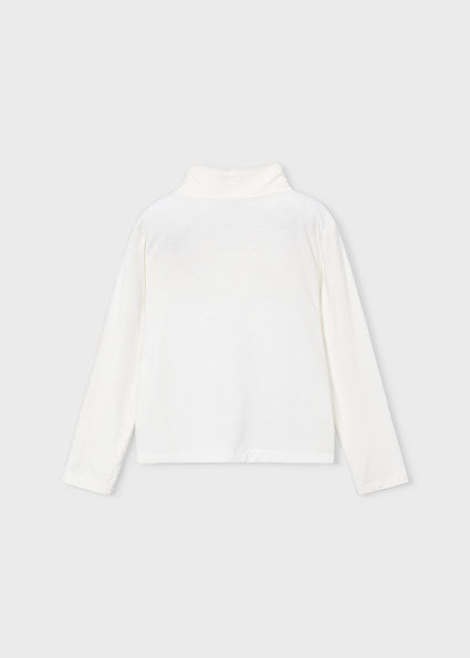 Mayoral Viscose basic turtleneck sweater