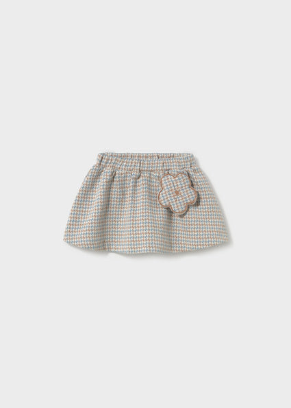 Meisjes Jacquard knit skirt w/ pocket van Mayoral in de kleur hummingbird in maat 86.