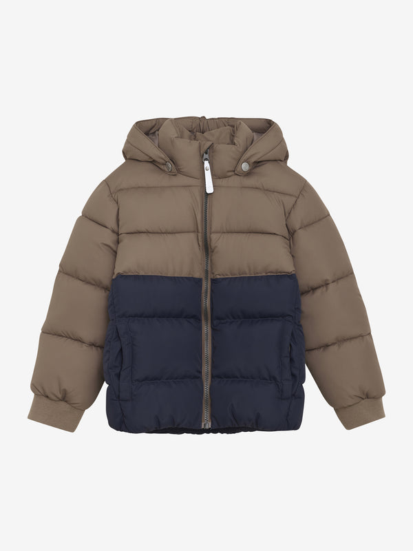 Minymo Quilted Colourblock Jacket