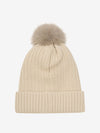Minymo Hat with detachable fake fur