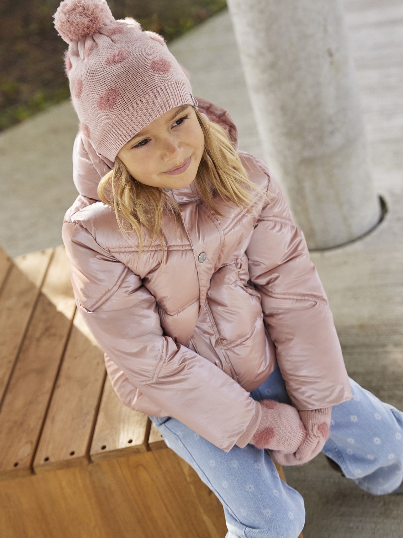 Minymo Quilted Shiny Jacket