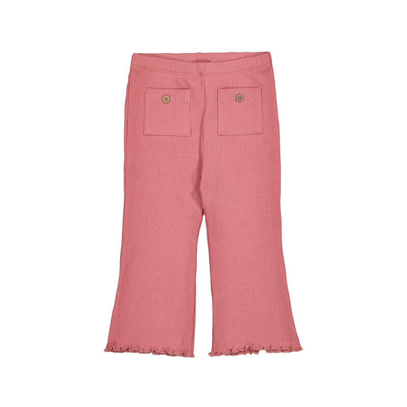Meisjes Ribbed flare legging          van Mayoral in de kleur Blush      in maat 86.