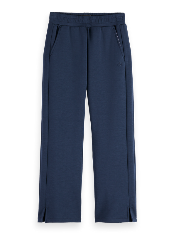 Meisjes STRAIGHT-LEG MODAL SWEATPANTS van Scotch & Soda in de kleur SKY CAPTAIN in maat 176.