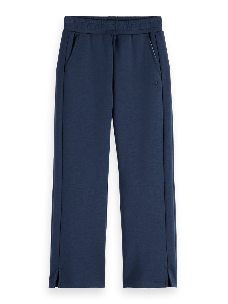 Meisjes STRAIGHT-LEG MODAL SWEATPANTS van Scotch & Soda in de kleur SKY CAPTAIN in maat 176.