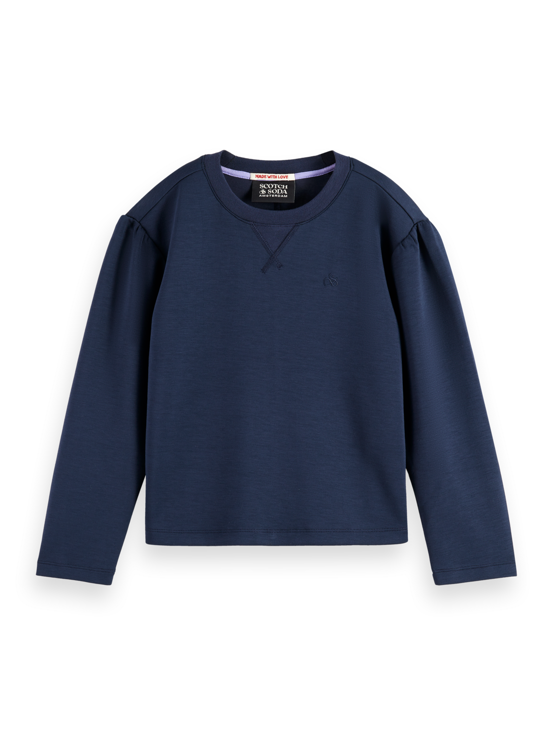 Scotch & Soda RELAXED-FIT MODAL-BLEND CREWNECK SWEATSHIRT