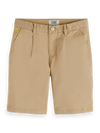 Jongens CORE - CLASSIC CHINO SHORTS van Scotch & Soda in de kleur TRAVERTINE in maat 176.