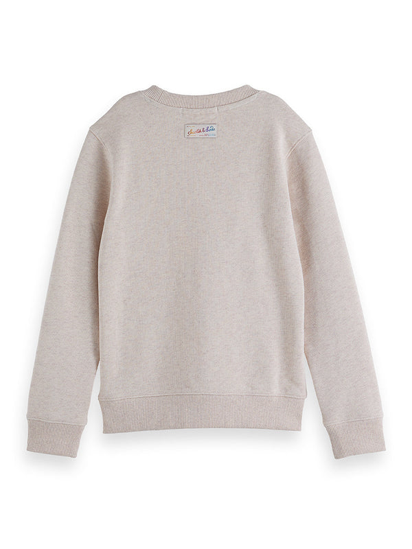Scotch & Soda FRONT ARTWORK REGULARFIT SWEATSHIRT