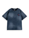 Jongens BACK ARTWORK LOOSEFIT TSHIRT van Scotch & Soda in de kleur CARBON in maat 176.
