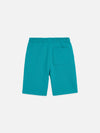 Jongens SEASONAL CORE LOGO BADGE REGULARFIT SWEATSHORTS van Scotch & Soda in de kleur TAHITIAN TEAL in maat 176.