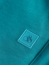 Jongens SEASONAL CORE LOGO BADGE REGULARFIT SWEATSHORTS van Scotch & Soda in de kleur TAHITIAN TEAL in maat 176.