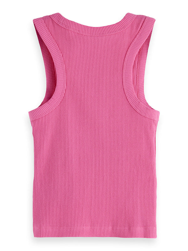 Scotch & Soda RIBBED SLIMFIT TANK TOP