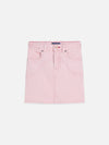 Meisjes DENIM MINI SKIRT van Scotch & Soda in de kleur LILAC SNOW in maat 176.