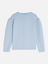 Meisjes SEASONAL CORE VISCOSEBLEND RELAXEDFIT SWEATSHIRT van Scotch & Soda in de kleur WINDSURFER in maat 176.